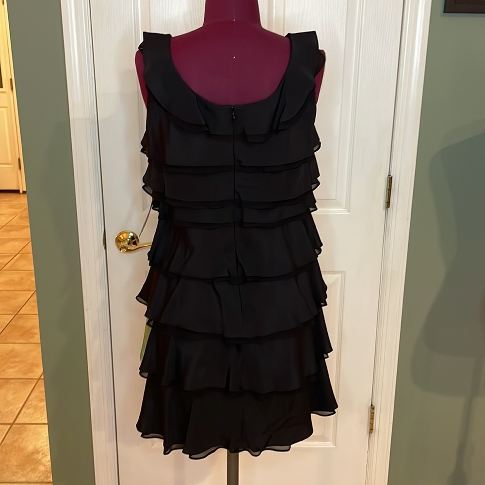 S L Fashions cocktail dress in black size 12.